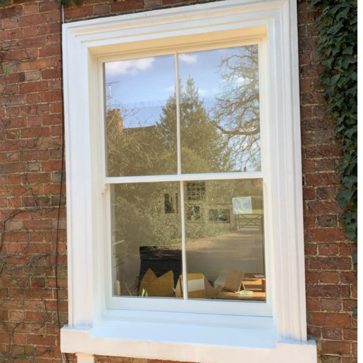 Victorian sash windows without glazing bars